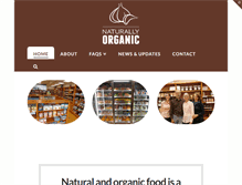 Tablet Screenshot of naturallyorganic.biz